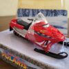 🚨 Rare Collectors Item Alert 🚨 Red Polaris 600XC Snowmobile Toy - New in Box! 🏆