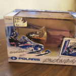 Polaris 500XC Toy Snowmobile – Black New In A Box