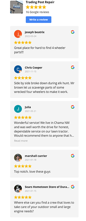 googlereviews sidebar